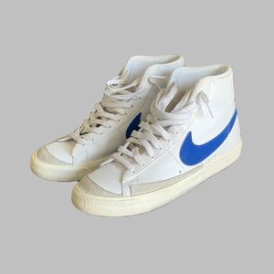 Nike Blazer mid 77’ Vintage Racer Blue shoe- Size 9.5